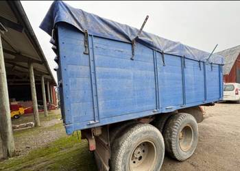 Przyczepa rolnicza tandem wywrotka 10t