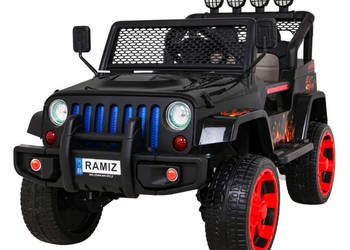 Raptor Drifter 4x4 Płomienie 12V/10Ah 4x45W EVA MP3 LED Bluetooth – Auto na