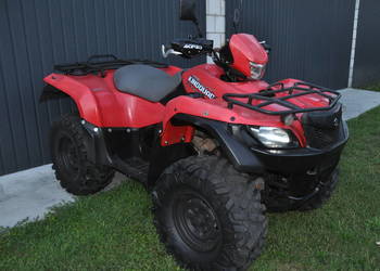 Suzuki Kingquad 700 Zageszczarka Subaru zielona/ Hercules 6,5 km 90 kg