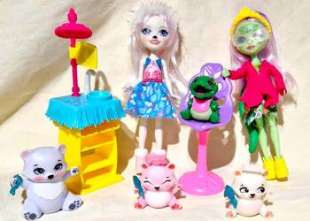 Enchantimals Zestaw Pristina Polar Bear i Andie Alligator