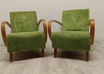 fotele Halabala  lata 50–te do salonu art deco design vintage