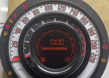 Naprawa licznika fiat 500