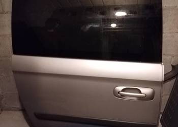 Drzwi prawe komplet z szybą Chrysler Grand Voyager  srebrne