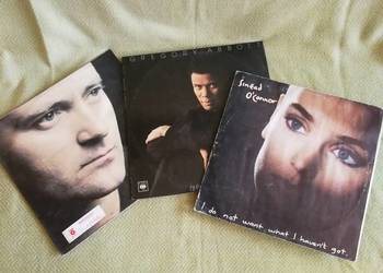 Sinead O'Connor, Phil Collins, Gregory Abbott  LP płyt winylowych
