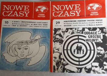 Tygodnik Nowe czasy do wyboru 4.3.1978,15.7.1978