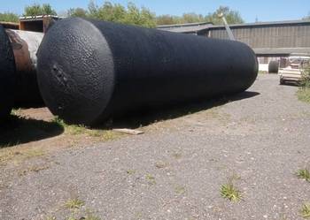 Zbiornik stalowy 40000L 40m3 40 tys. Bufor P.poż woda retencyjny