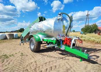 Wóz asenizacyjny ROSA 7/R1, 7000 litrów- beczkowóz, beczka