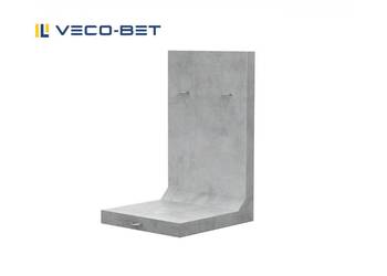 Ściana oporowa L / elka betonowa / wysokość 200 cm