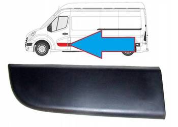 LISTWA DRZWI PRZÓD LEWA RENAULT MASTER OPEL MOVANO NISSAN NV400 2010-