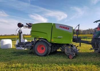 Prasoowijarka Claas Uniwrap 455 z MPS (nie McHale)