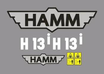 Naklejki oklejenie HAMM H13I Zamiennik