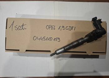 OPEL ASTRA VECTRA ZAFIRA 1,9CDTI wtrysk 0445110159 wtryskiwacz Z19DTH