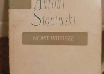 Słonimski książki Nowe wiersze unikat księgarnia Praga okazy