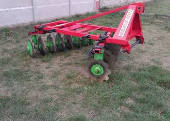 Brona talerzowa 2x8 l 2x9 talerzy gruby materiał brak Luzów polecam
