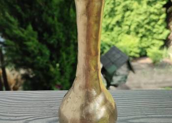 Wazonik mosiężny - masywny