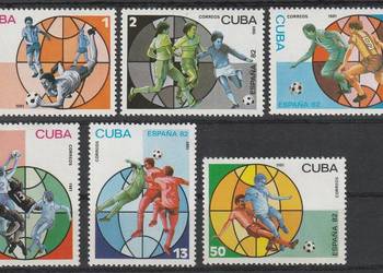 KUBA - PIŁKA NOŻNA MŚ HISZPANIA - 1981 - CZYSTE**