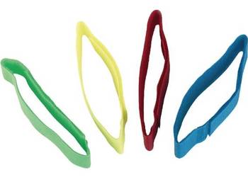 Opaska do znakowania bydła na rzep, mix kolorów, 36 cm 20895