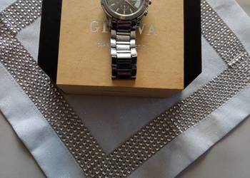 ZEGAREK GENEVA glassic ccolection ze stali szlachetnej stan bdb cena 200 zł