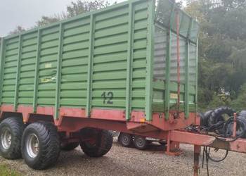 Przyczepa objętościowa Hawe ULW25T, Kaweco, Joskin