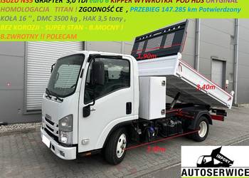ISUZU N35 3,0 DID EURO 6 KIPPER WYWROTKA POD HDS