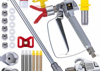 Pistolet Malarski z Dyszą 517 | Zestaw Akcesoriów do Agregatu