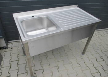 Zlew Gastronomiczny 1 Komorowy Z Blatem 120/60/85 NOWY