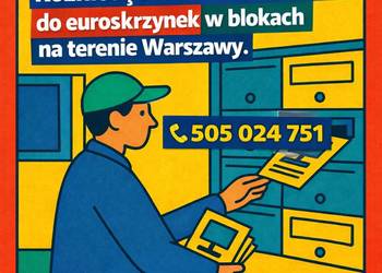Rozniosę ulotki reklamowe do euroskrzynek