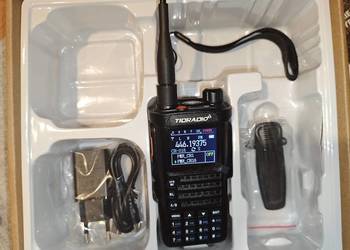 FABRYCZNIE NOWE TIDRADIO TD-H8 4 generacji 10 W z funkcją SMS Spectrum AM/F