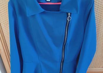 Taliowany żakiet na zamek