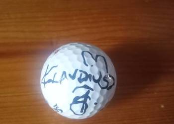 Sprzedam piłeczke z autografem Klaudiusza Sevkovica