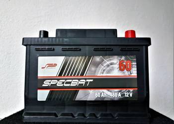 Akumulator SPECBAT 60Ah 480A EN PRAWY PLUS wysoki