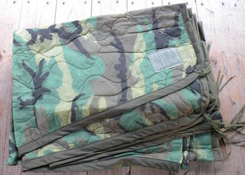 Poncho liner woodland Us Army woobie Poncho liner woodland Us Army woobie