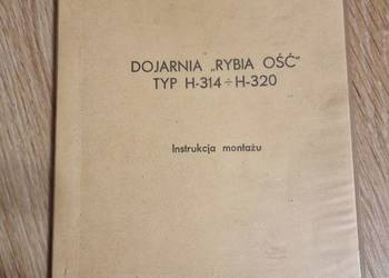 Dojarnia „Rybia Ość” typ H-314 H-320 instrukcja montażu