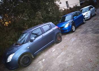 Trzy sztuki Suzuki Swift mk6 1.5 1.3 4x4