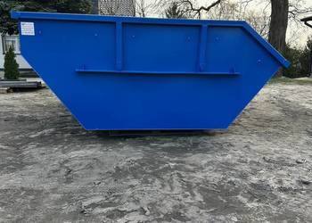 Kontener mulda 7 m3 asymetryczna, pojemnik na złom.