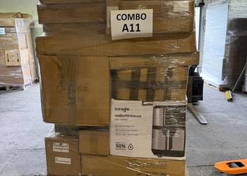 Palety mix COMBO - zwroty konsumenckie, wysoki % kategori A