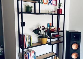 Regał loft wiszący 200x120x25cm - darmowa dostawa