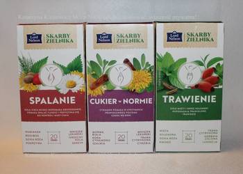 Herbata Lord Nelson na spalanie i aktywne trawienie odchudzająca i cukier