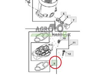 RE516171 ZESTAW USZCZELNIENIA FILTRA JD