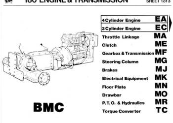 JCB 3C 3D MKII katalog części zamiennych