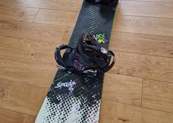 Deska snowboardowa volkl z wiązaniami 159 cm polecam