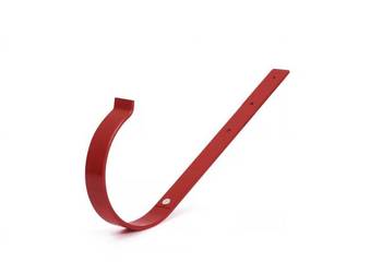 Bryza PVC Uchwyt rynny prosty 125 mm czerwony