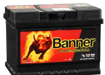 Akumulator 60Ah 480A Banner Starting Bull