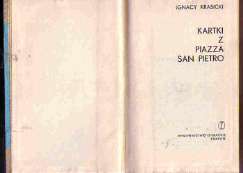 (4188) KARTKI Z PIAZZA SAN PIETRO – IGNACY KRASICKI