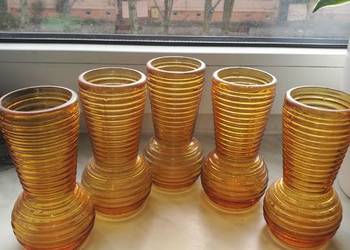 Wazonik prążki prądniczanka prl Wazonik prążki prądniczanka prl