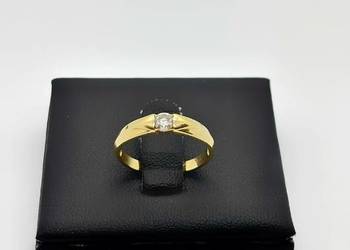 Złoty pierścionek pr 585 1,66g (Rozmiar 9)