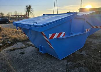 Kontener bramowiec mulda symetryczna z deklem wg. normy DIN Producent