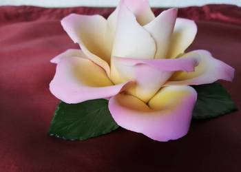 Róża porcelana Capodimonte