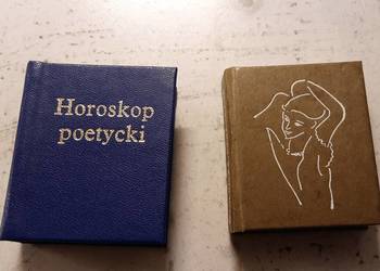Mini książeczki, horoskop poetycki i sztuka kochania. Prl, vintage, retro