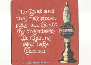 Spitftre - podstawka do piwa.Nr. 2.